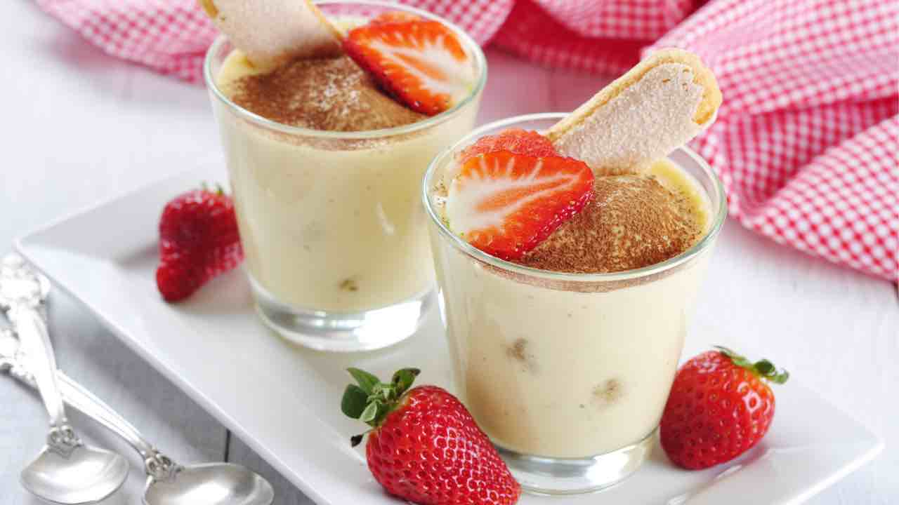 tiramisù alle fragole